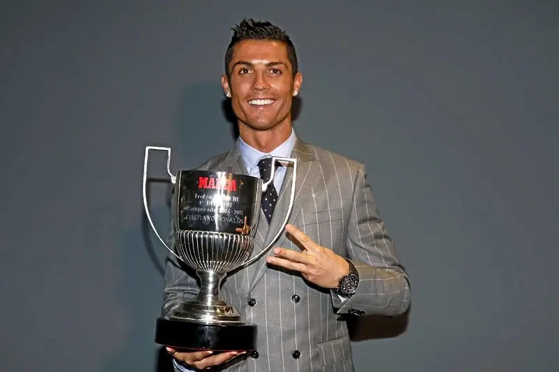 Cristiano Ronaldo nhận giải Pichichi trong mùa giải 2010-2011